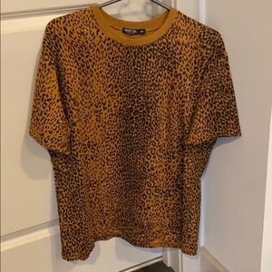 Nasty Gal leopard print tee